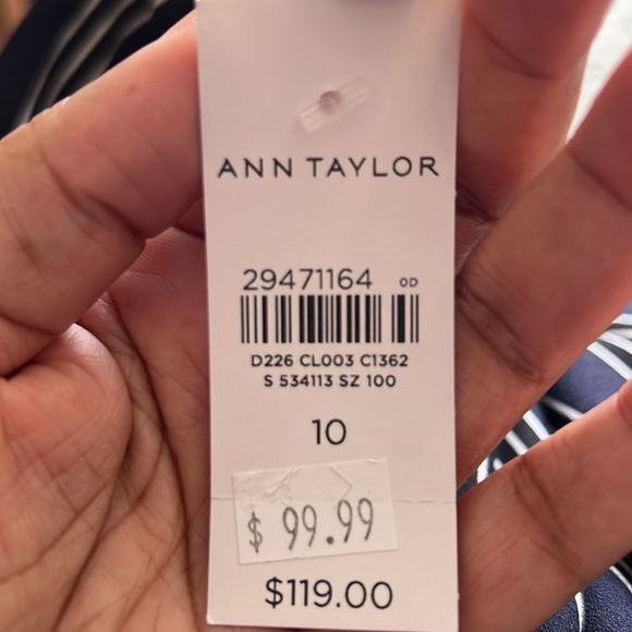 BRAND NEW Ann Taylor full length pant - Picture 3 of 4